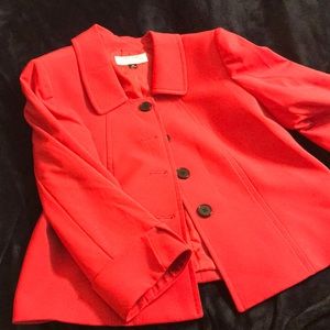 Tahari red blazer